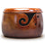 Eunoia Wooden Yarn Bowl with Lid